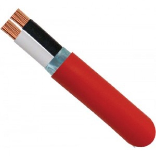 Vertical Cable - 18/2 FIRE ALARM FPLR SOL/UNSH NON-PLENUM, 1000", W.SPOOL RED SEE STATE CODE COMPLIANCE