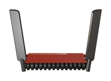 MikroTik - RouterBoard L009 WiFi 802.11ax 2.4Ghz, 1 puerto SFP+ 2.5GB y 8Gb, 1 POE-out y USB. RouterOS L5
