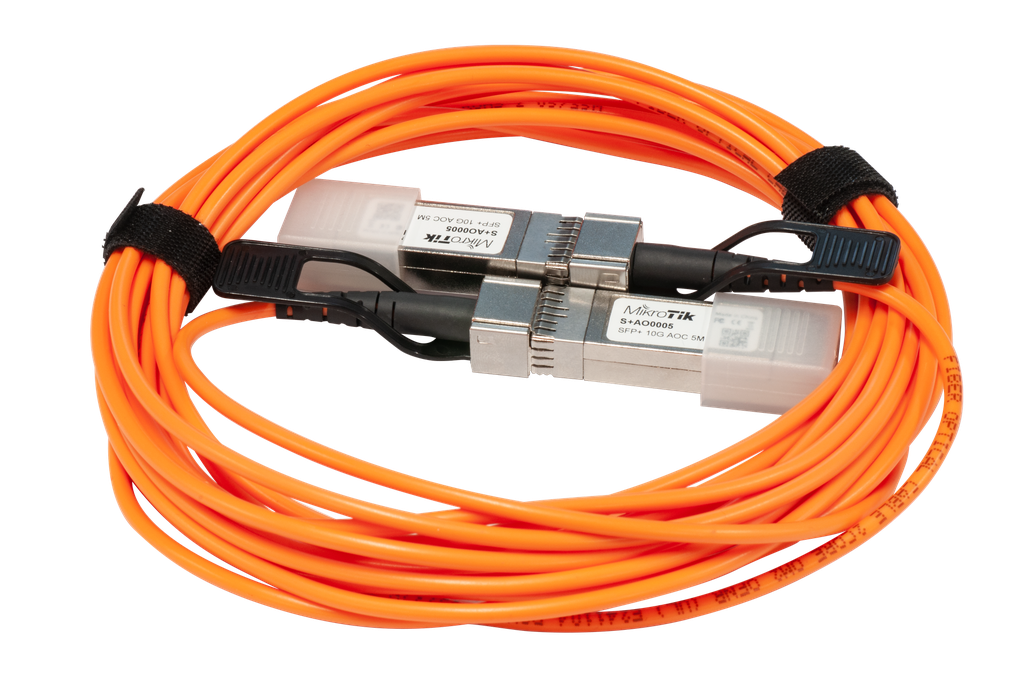 MikroTik - SFP+ direct attach Active Optics cable, 5m