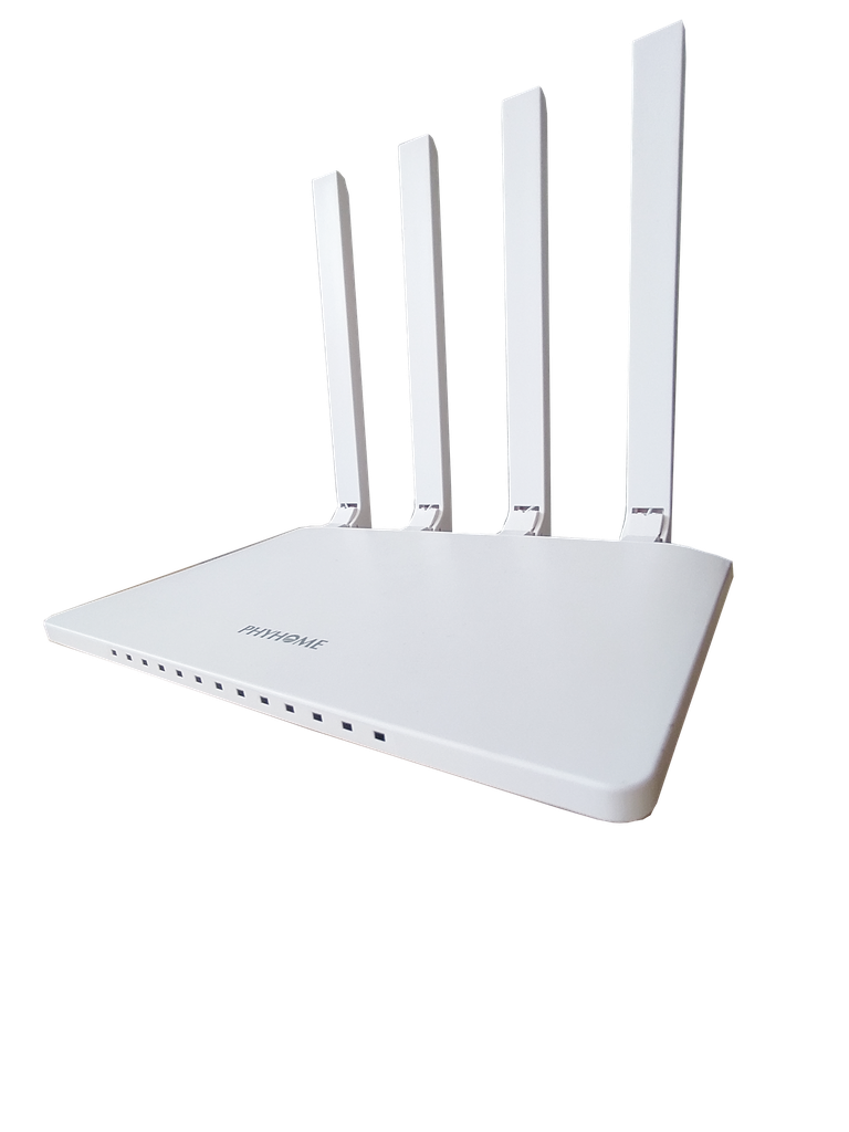 PhyHome - N1200 Router 1200mbps WIFI 1WAN+3LAN GE port