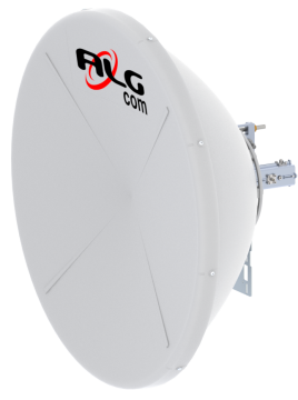 ALGcom - Antena parabólica 6Ghz, rango de 5.9 - 7.125 GHz, 36 dBi / 120 cm