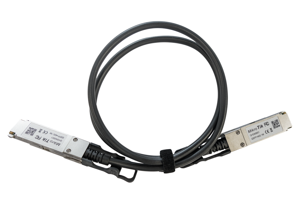 MikroTik - Cable QSFP+ de conexión directa de 40 Gbps