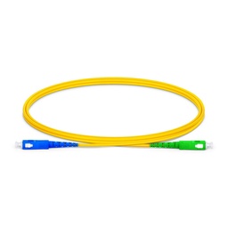 [FHP-AU2M] PhyHome - Patch cord fibra monomodo conectores SC/APC a SC/UPC 2M